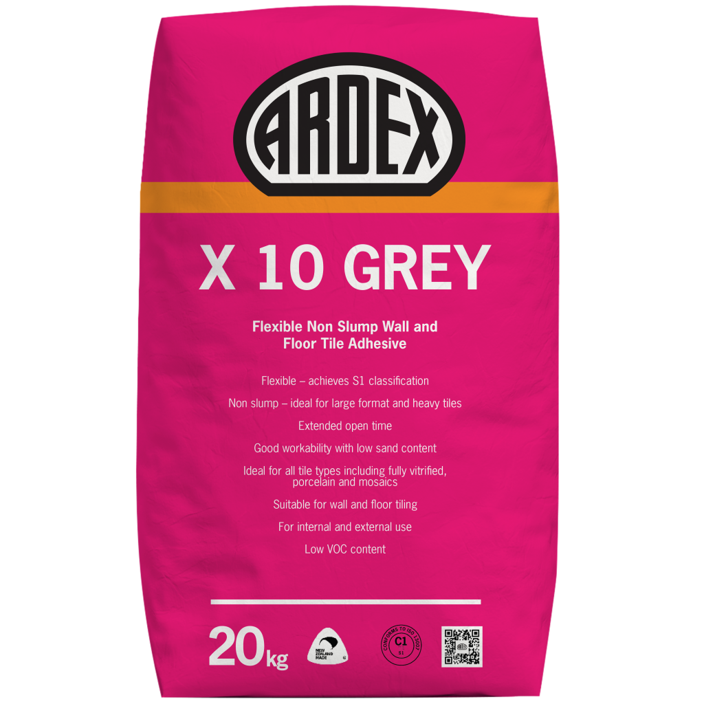 ARDEX X 10 Lightweight Tile Adhesive ARDEX New Zealand