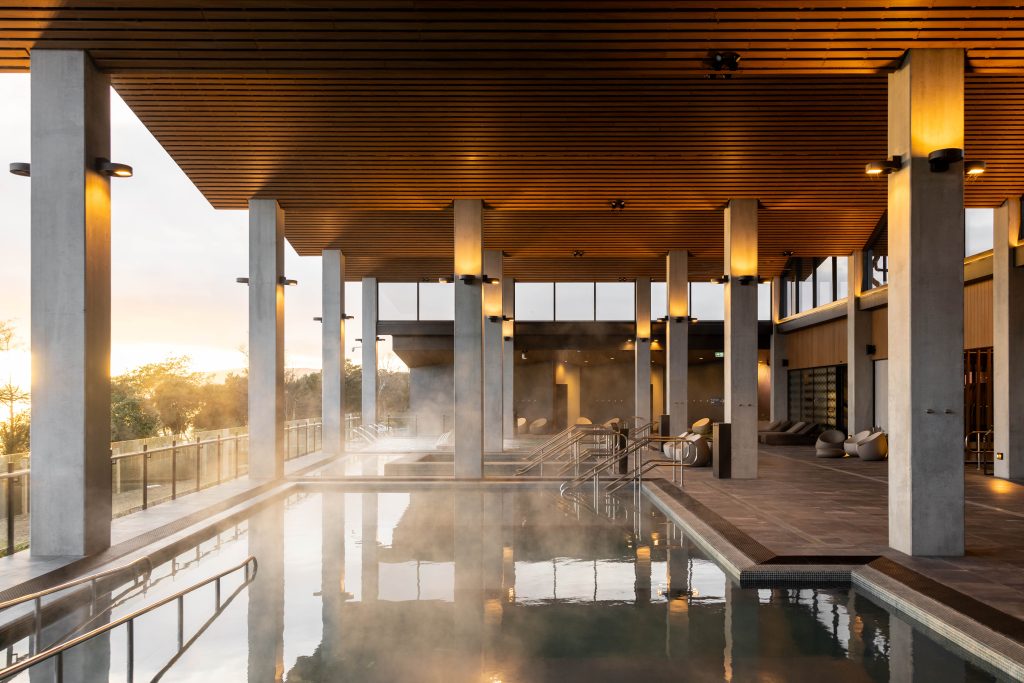 WAI ARIKI HOT SPRINGS & SPA - Wai Ariki is a luxury spa and wellness centre  based on the shores of Lake Rotorua. - Projectdetails